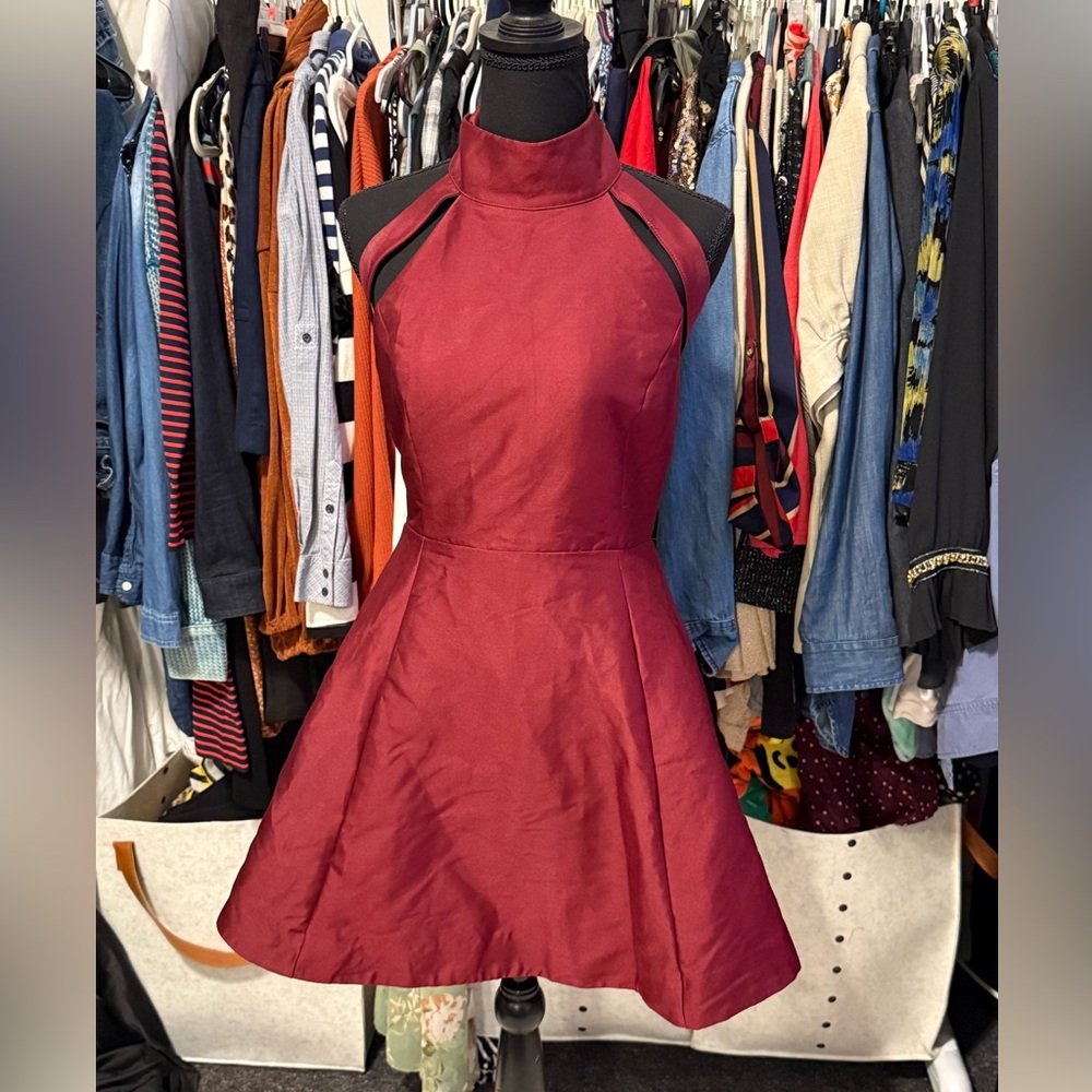 Mustard seed cocktail dress, size large